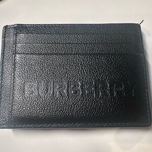 Burberry card holder black